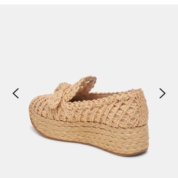Dolce Vita Chic Woven Platform Wedges - Picture 3 of 4